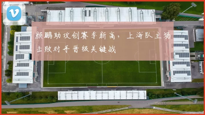 颜鹏助攻创赛季新高，上海队主场击败对手晋级关键战